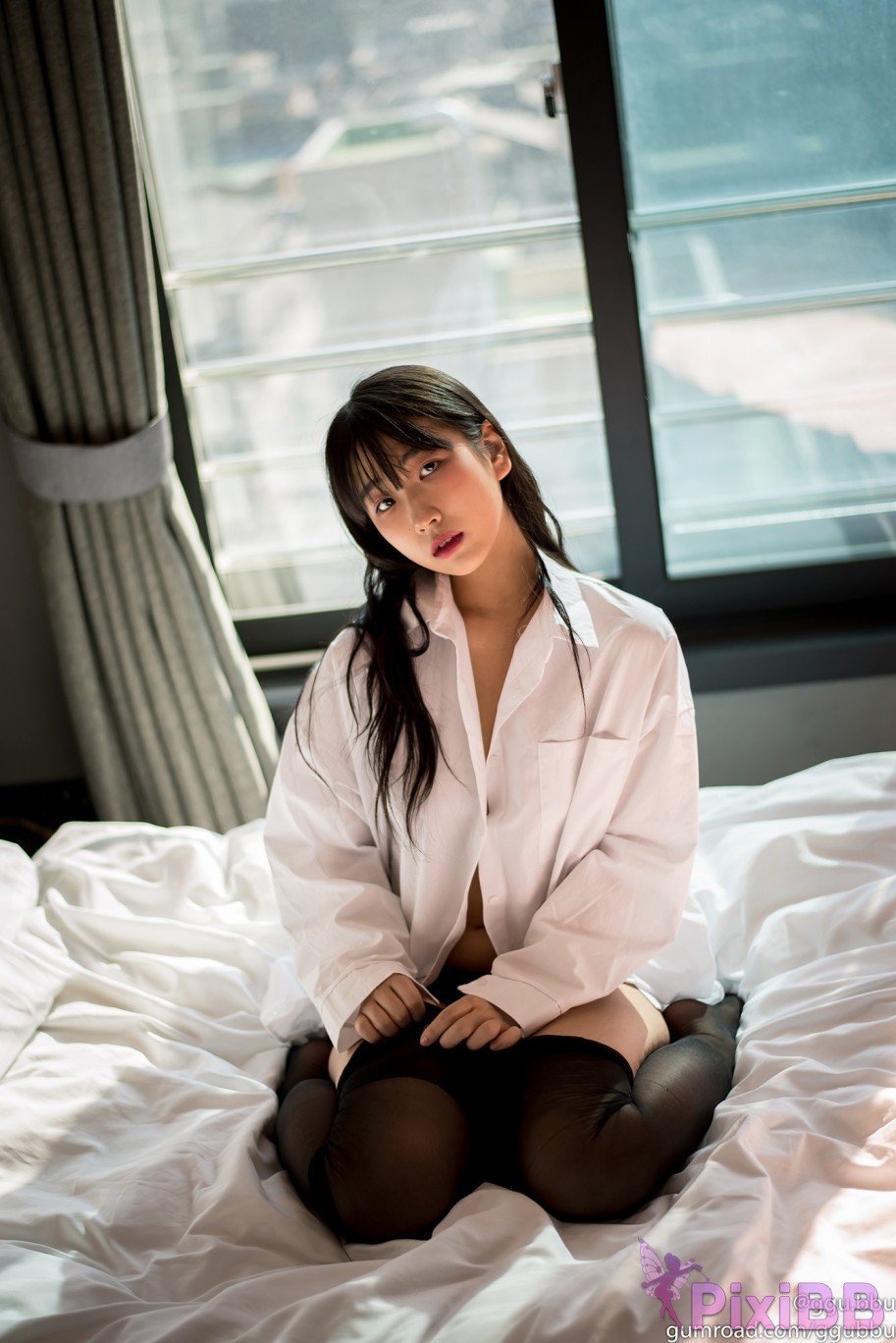 Made by Ggubbu Vol.5 Black Stockings PixiBB.COM 046