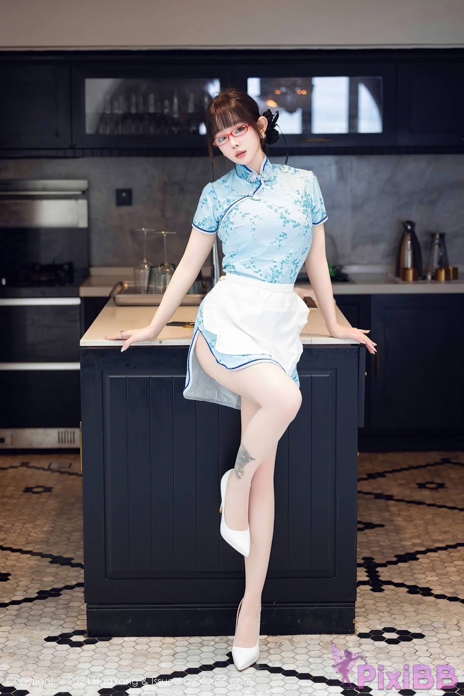 HuaYang Vol.593 Wang Yu Chun PixiBB.COM 003