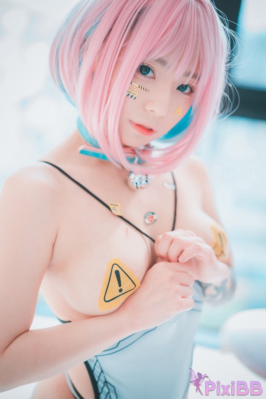 DJAWA Photo Maruemon Caution Girl vs Athletic Girl PixiBB.COM 035